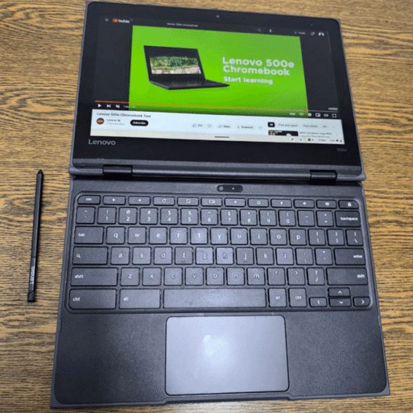 Lenovo Chromebook 500e - Celeron N3450, 8GB RAM, 64 GB Disk - Image 5